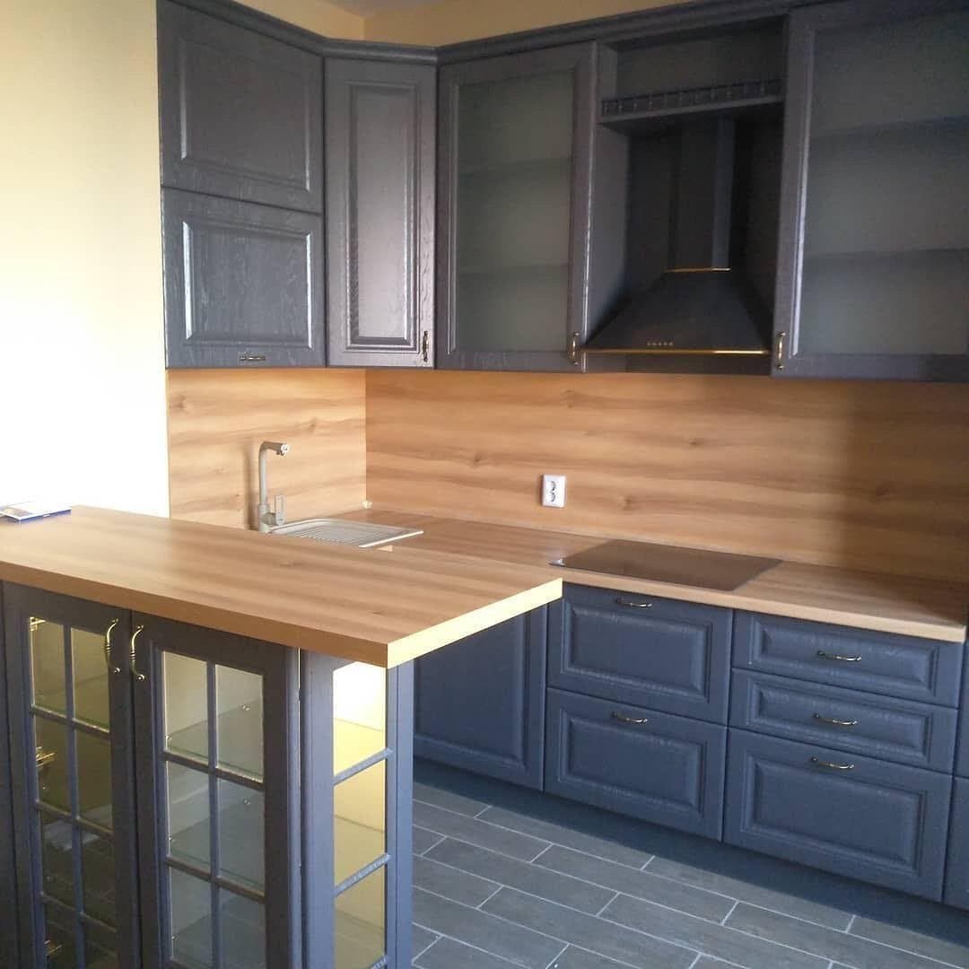 Кухня МДФ в пленке ПВХ 25 - фото 6 - пример проекта «Мебельный №1»